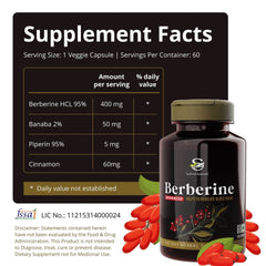 Berberine Advanced Dietary Herbal Supplement