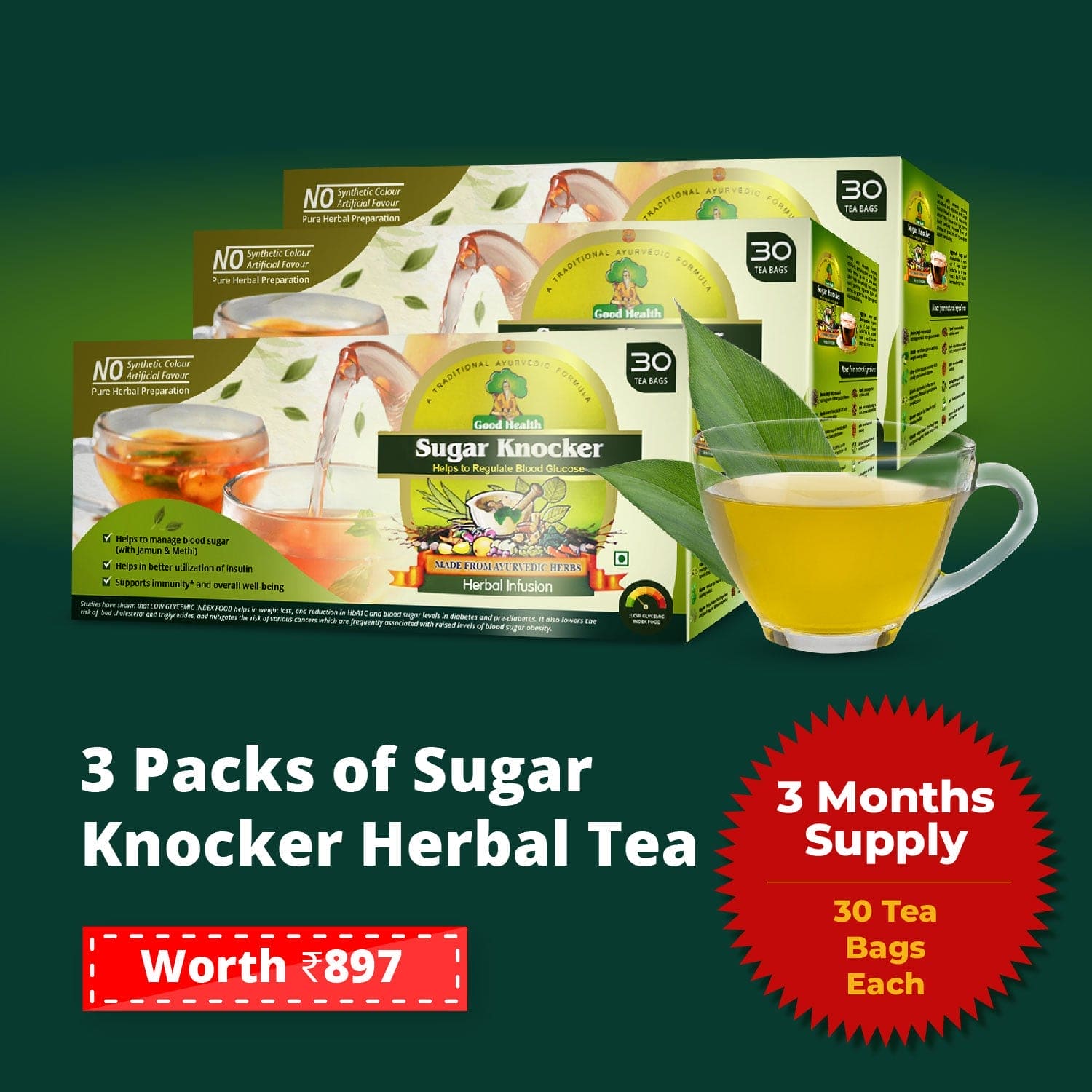 Sugar Knocker's Diabetes Reversal Kit (3 Months Guided Support)