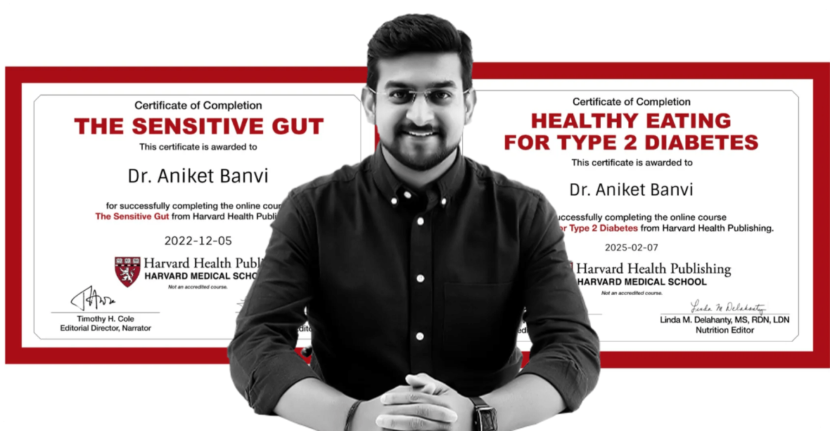 Dr. Aniket Banvi Certificates