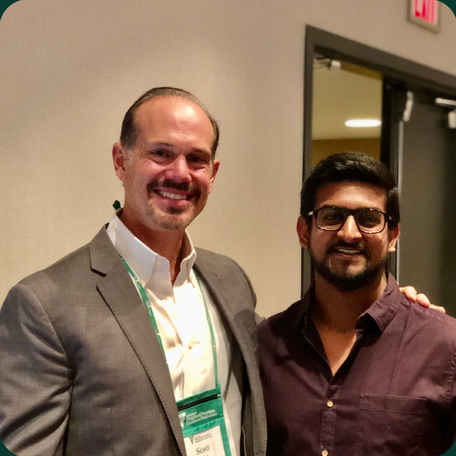 Dr Scott Stoll, MD with Dr Aniket Banvi