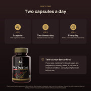 How to take Berberine Advanced: one capsule, two times a day