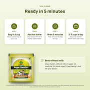 How to brew Sugar Knocker Herbal Tea: one tea bag in hot water for 5 minutes