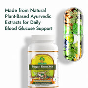Standardised herbal extracts in Sugar Knocker capsules