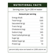 Supplement facts